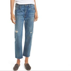 Vince Union Slouch Cut Off Jeans 27